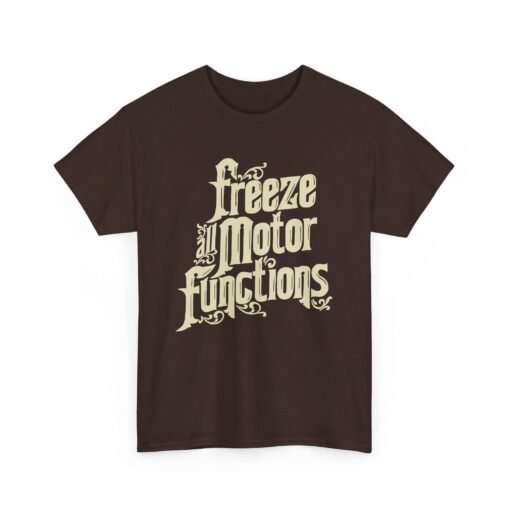 🤖🧠 Freeze All Motor Functions Unisex T-Shirt – Glitch in Style