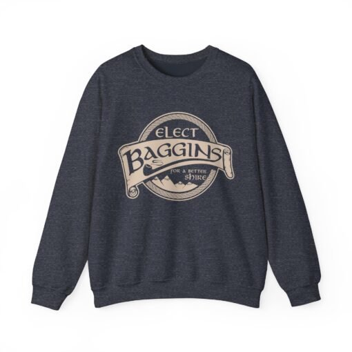 🌿 Elect Baggins for The Shire Unisex Sweatshirt – Campaign in Comfort - Image 17