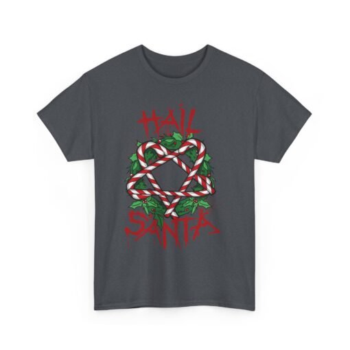 🍬🔺🎅 Hail Santa Unisex T-Shirt – Sweet, Sinister, and Seriously Festive - Image 13