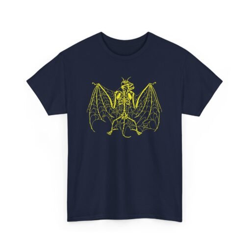 🦇🕸️ Bone-Winged Bat Unisex T-Shirt – Webbed in Darkness - Image 17