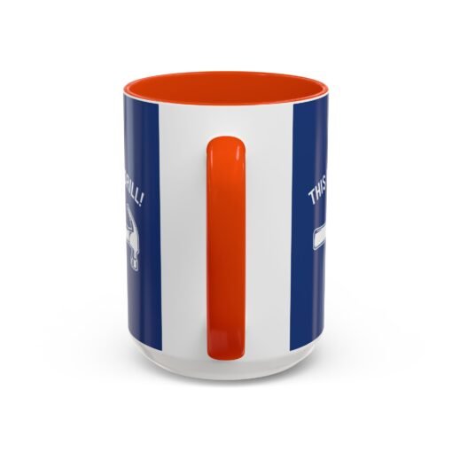 ☕ This Is Not A Drill Color Accent Mug – Sip With a Side of Sarcasm - Image 39