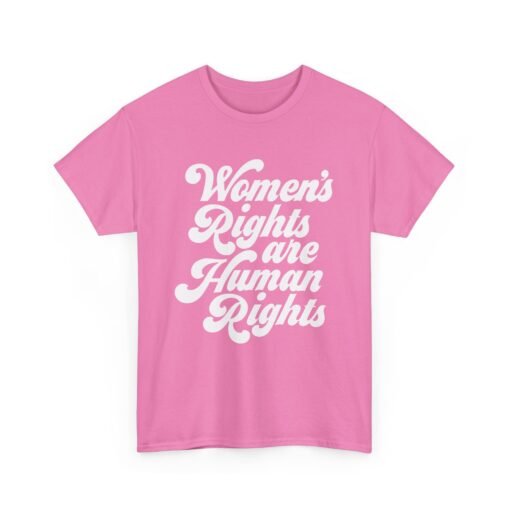 ✊💜 Women’s Rights Are Human Rights Unisex T-Shirt – Wear the Truth - Image 17