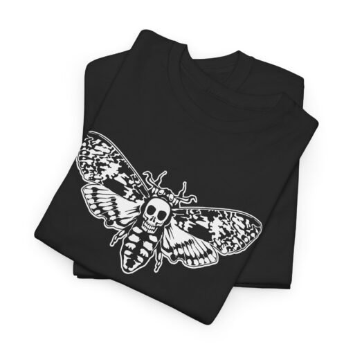 🦋 Death's Head Moth Unisex T-Shirt – Elegantly Macabre - Image 3
