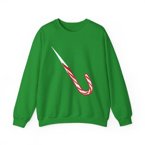 🍭🔪 Candy Cane Shiv Unisex Sweatshirt – Sweet, Sharp & Seriously Festive - Image 11