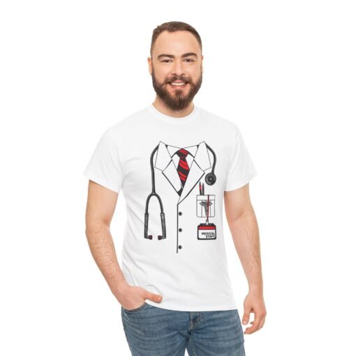 🩺👕 Doctor Costume Unisex T-Shirt – Paging Dr. Awesome - Image 6