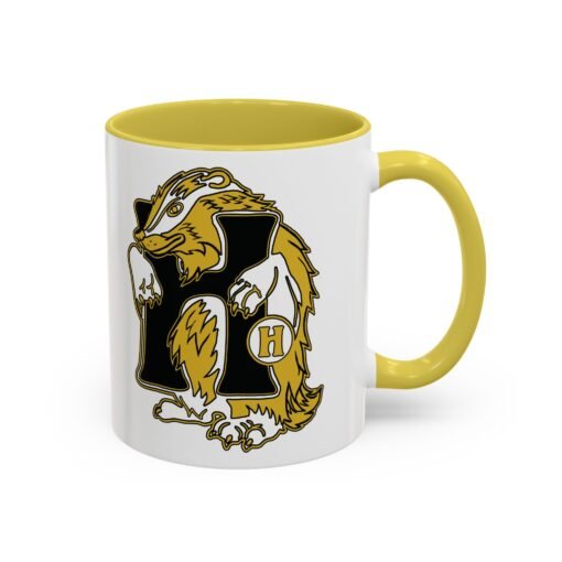 🦡 House of Badger Accent Color Mug – Sip with Heart - Image 14