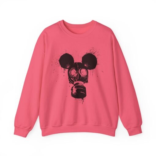 🐭☣️ Gas Mask Mouse Unisex Sweatshirt – Soft, Strange, and Slightly Sinister - Image 22
