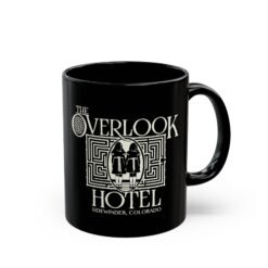 ☕ Overlook Hotel Black Mug – A Twisted Tribute to a Chilling Classic