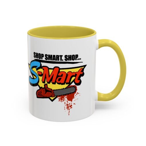 ☕️ Shop Smart... Shop S-Mart Color Accent Mug – Groovy Sips Start Here - Image 46
