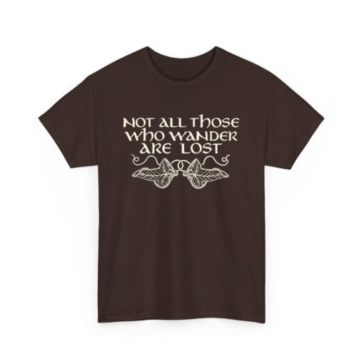 🌿 Not All Those Who Wander Are Lost Unisex T-Shirt – Elven-Inspired Adventure Wear - Image 12