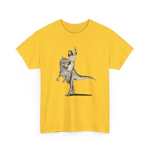 🦕✝️ Jesus Rides a Dinosaur Unisex T-Shirt – Prehistoric Praise & Holy Hilarity - Image 16