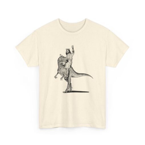 🦕✝️ Jesus Rides a Dinosaur Unisex T-Shirt – Prehistoric Praise & Holy Hilarity - Image 15