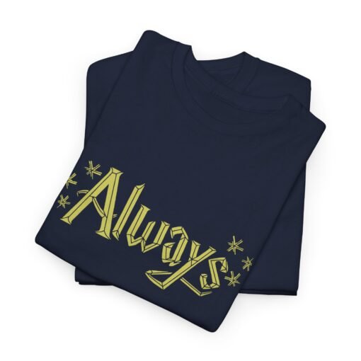 ✨🖤 Always Unisex T-Shirt – A Magical Word That Says It All - Image 3