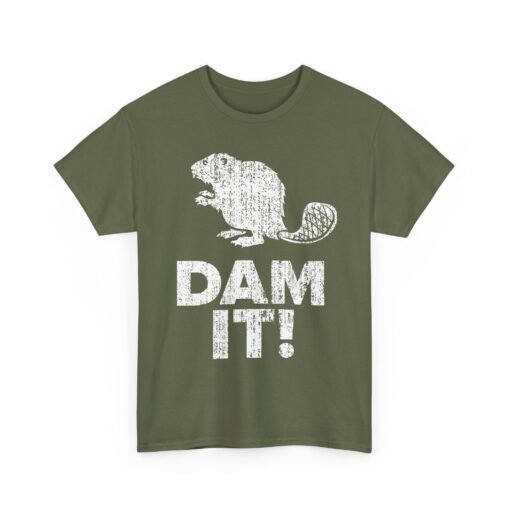🦫 Dam It! Unisex T-Shirt – Punny, Playful, and Perfectly Cheeky - Image 12
