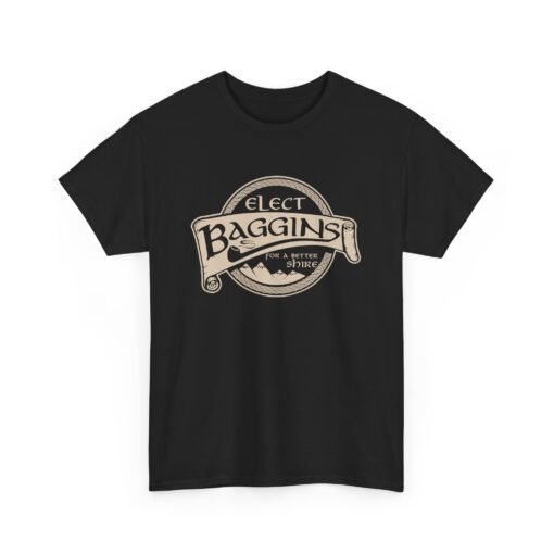 🌿 Elect Baggins for The Shire Unisex T-Shirt – Vote for Second Breakfast - Image 15