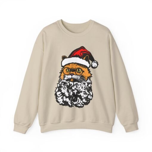 🎅🐱 Santa Claws Unisex Sweatshirt – Meowy and Bright - Image 11