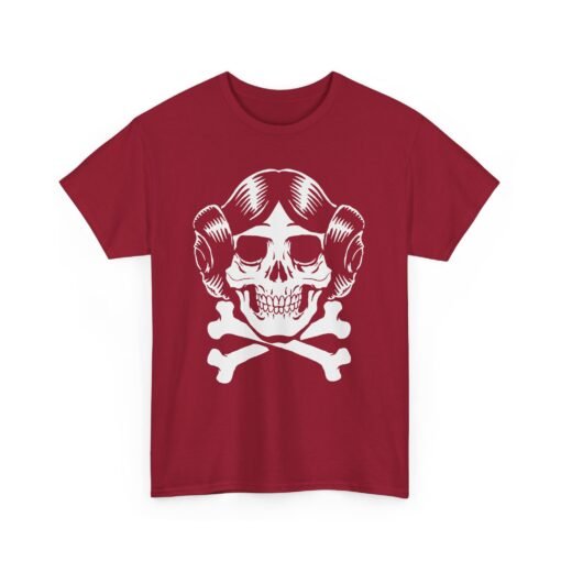☠️👸 Rebel Skull Unisex T-Shirt – Princess Power with a Dark Twist - Image 21