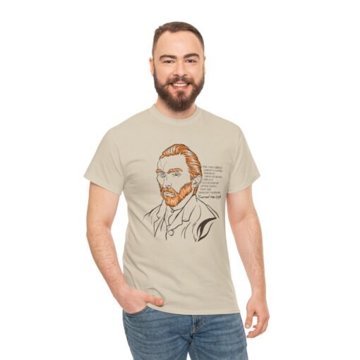 🎨🌟 Van Gogh Wisdom Unisex T-Shirt – Greatness in Every Stroke - Image 4