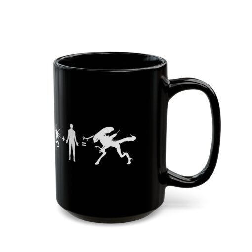 👽 Alien Equation Black Mug – Fuel Up with Xenomorph Logic - Image 8