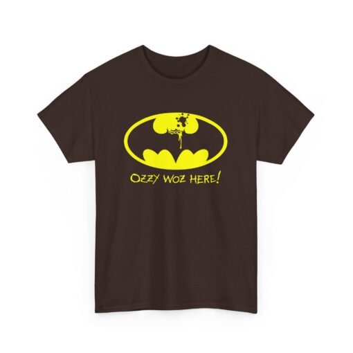 🦇🤘 Ozzy Was Here Unisex T-Shirt – Bat Signal with a Bite - Image 13