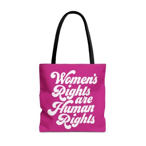 ✊💜 Women's Rights Are Human Rights Tote Bag – Equality On Your Shoulder - Image 9