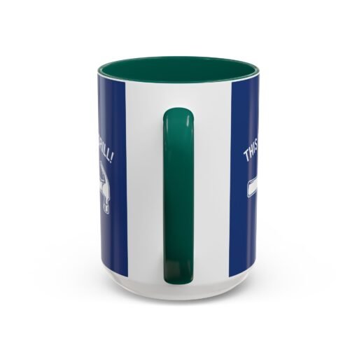 ☕ This Is Not A Drill Color Accent Mug – Sip With a Side of Sarcasm - Image 35