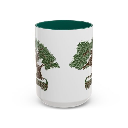 🌳 Bonsai Tree Accent Mug – Sip in Stillness - Image 61