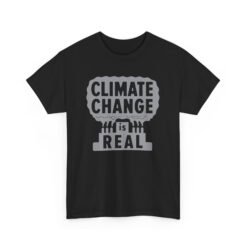 🌍💨 Climate Change Is Real Unisex T-Shirt – A Message in the Smoke