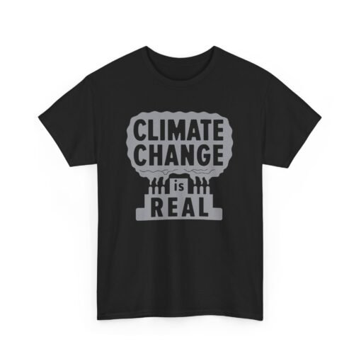 🌍💨 Climate Change Is Real Unisex T-Shirt – A Message in the Smoke