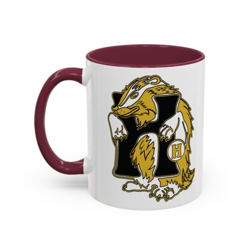🦡 House of Badger Accent Color Mug – Sip with Heart - Image 12