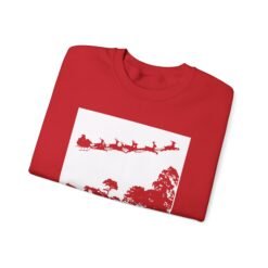 Alternative view of 🎅🛸 I Want to Believe (In Santa) Unisex Sweatshirt – Conspiracies & Christmas Cheer