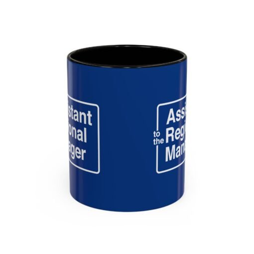 📛☕ Assistant to the Regional Manager Accent Mug – Sip Like It’s a Corporate Power Move - Image 5
