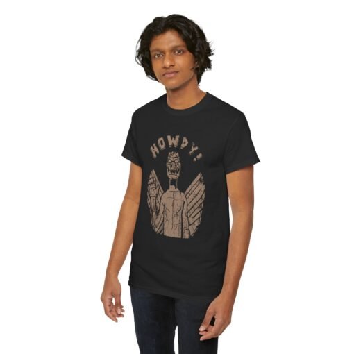 😈👋 Captain Howdy Unisex T-Shirt – A Possessively Playful Greeting - Image 8