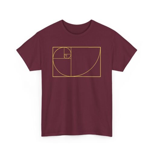 📐 Golden Ratio Spiral Unisex T-Shirt – Where Math Meets Aesthetic - Image 10
