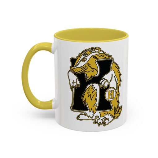 🦡 House of Badger Accent Color Mug – Sip with Heart - Image 16