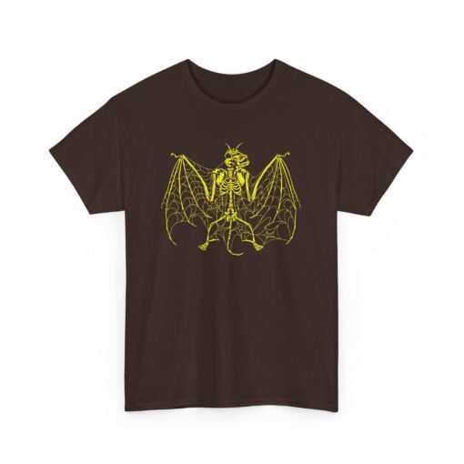 🦇🕸️ Bone-Winged Bat Unisex T-Shirt – Webbed in Darkness - Image 12