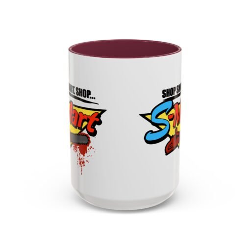 ☕️ Shop Smart... Shop S-Mart Color Accent Mug – Groovy Sips Start Here - Image 73