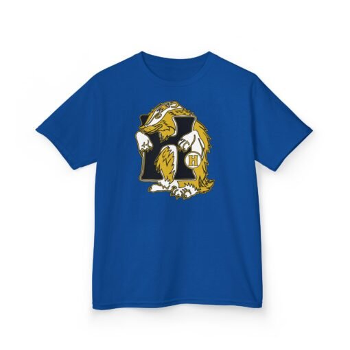 🦡💛 House of Badger Kids’ Cotton T-Shirt – Brave Hearts, Kind Souls - Image 16