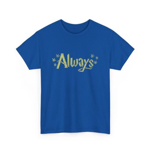 ✨🖤 Always Unisex T-Shirt – A Magical Word That Says It All - Image 18