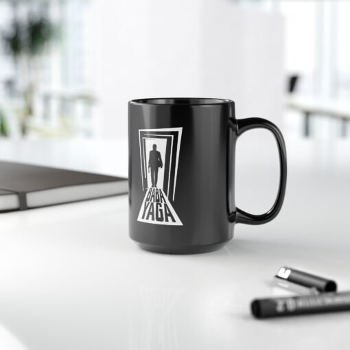 ☕🔫🖤 Baba Yaga Black Mug – For the Legend They Whisper About - Image 14