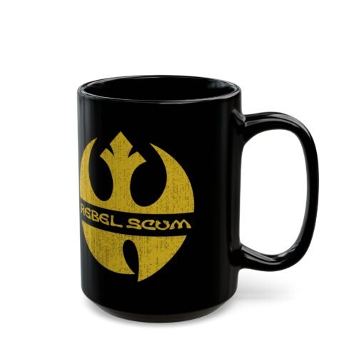 ⚔️ Rebel Scum Black Mug – Wu-Tang Style, Galactic Attitude - Image 9