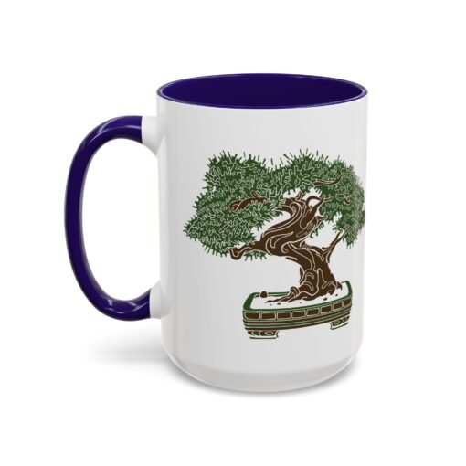 🌳 Bonsai Tree Accent Mug – Sip in Stillness - Image 56