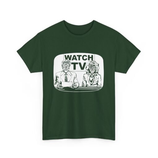 📺👽 Watch TV Unisex T-Shirt – Inspired by They Live, Powered by Paranoia - Image 14