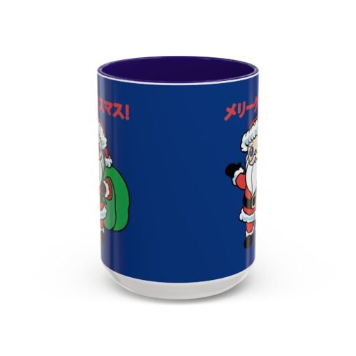☕ Kawaii Santa Color Accent Mug – メリークリスマス with Every Sip - Image 29