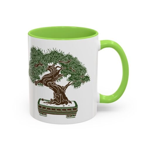 🌳 Bonsai Tree Accent Mug – Sip in Stillness - Image 26