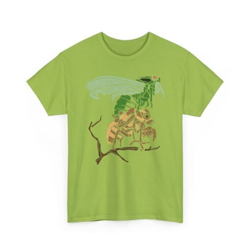🐛 Molting Cicada Unisex T-Shirt – Transform in Style - Image 14