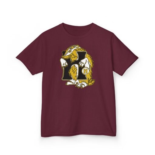 🦡💛 House of Badger Kids’ Cotton T-Shirt – Brave Hearts, Kind Souls - Image 14
