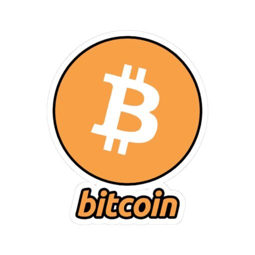 ₿💻 Bitcoin Indoor Sticker – Stick It and HODL - Image 13