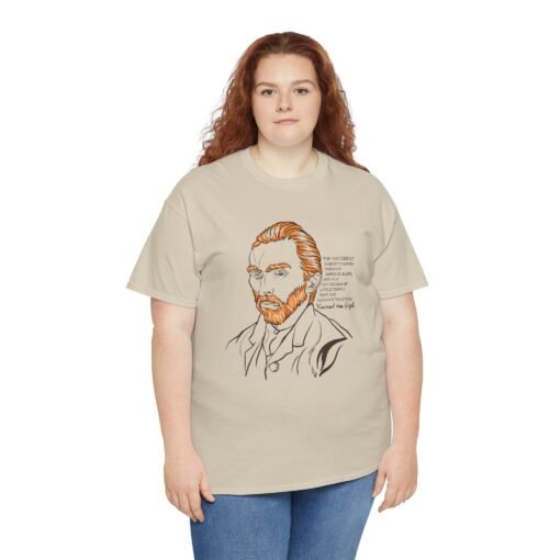 🎨🌟 Van Gogh Wisdom Unisex T-Shirt – Greatness in Every Stroke - Image 6