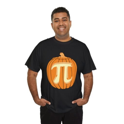 🎃🧮 Pumpkin Pi Unisex T-Shirt – Where Spooky Meets Nerdy - Image 5